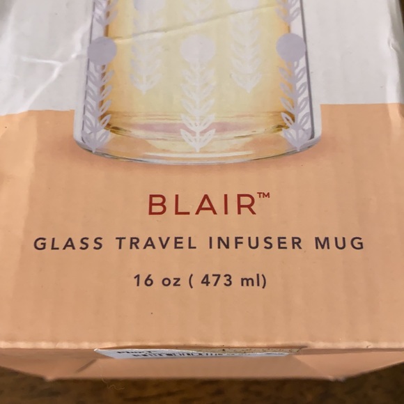 Pinky Up Blair Garden Party Glass Infuser Mug - Picture 4 of 7